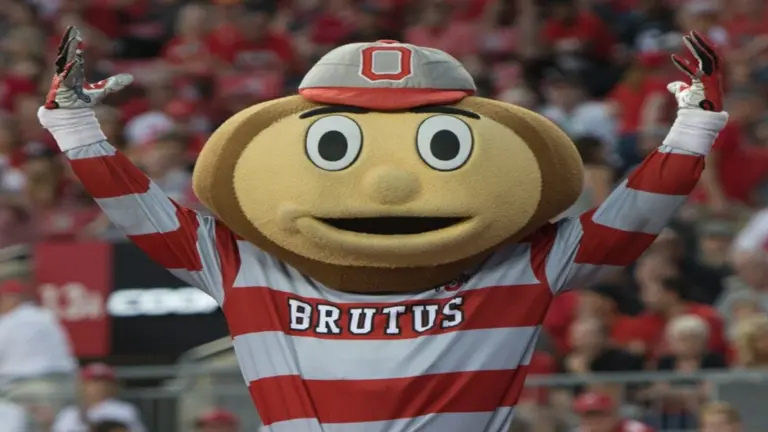 #5 Ohio State mascot Brutus Buckeye