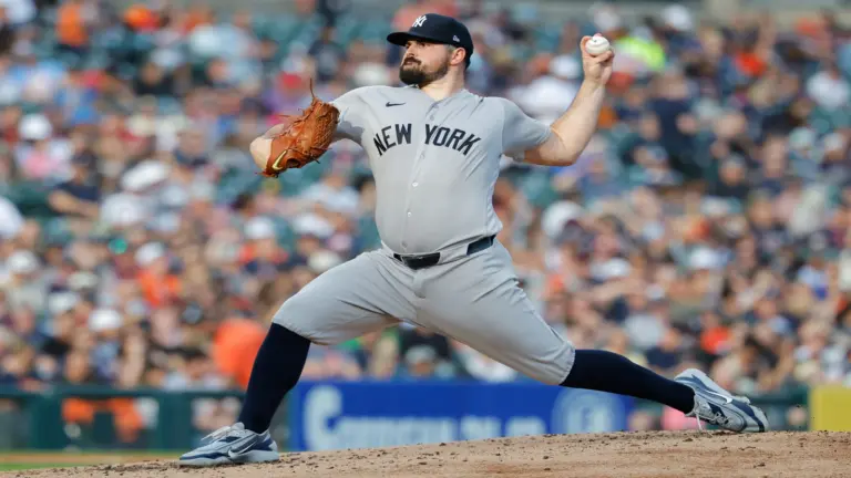 Crarlos Rodon of the New York Yankees
