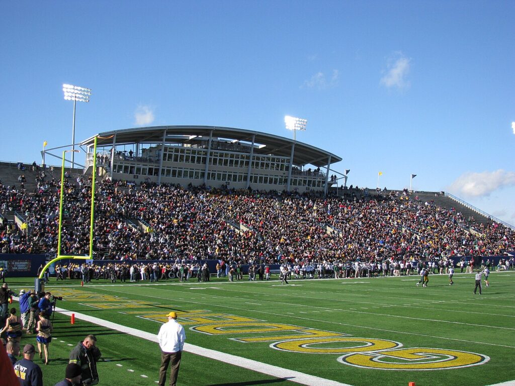 Dix Stadium in Kent, Ohio, where Ohio vs Kent State will be played