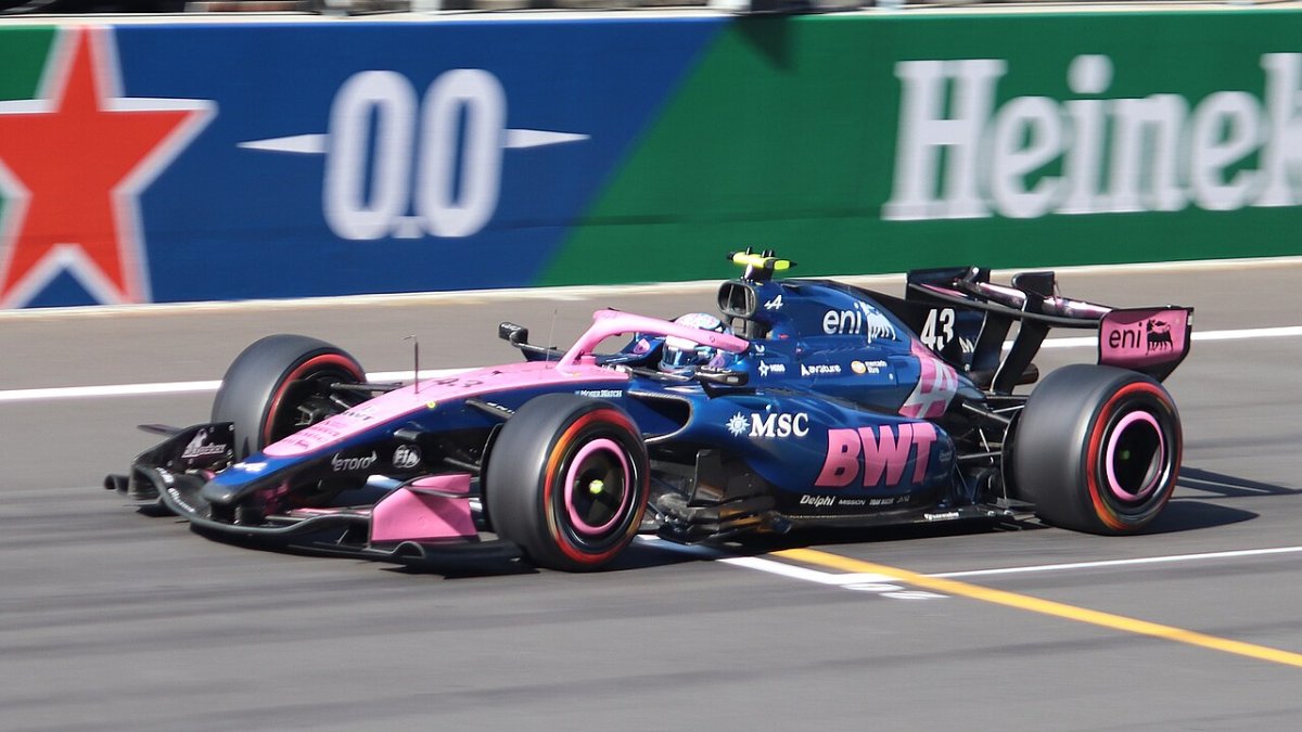 Alpine driver Franco Colapinto during qualifying at the 2026 Chinese Grand Prix; he received the Norris apology after Baku
