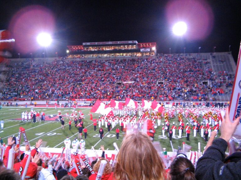 Football game at Miami University in Oxford, Ohio, home of the RedHawks, who host Bowling Green vs. Miami on Oct. 3